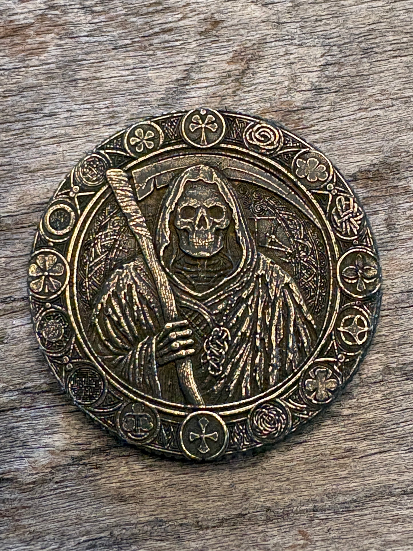 Mad Mick Old World Reaper Challenge Coin