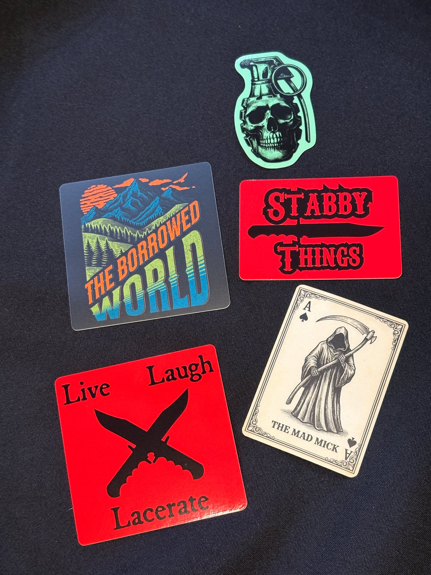 Swag Pack 4 - Five All New Stickers