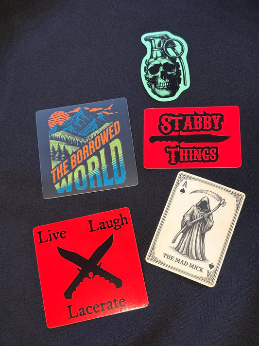 Swag Pack 4 - Five All New Stickers