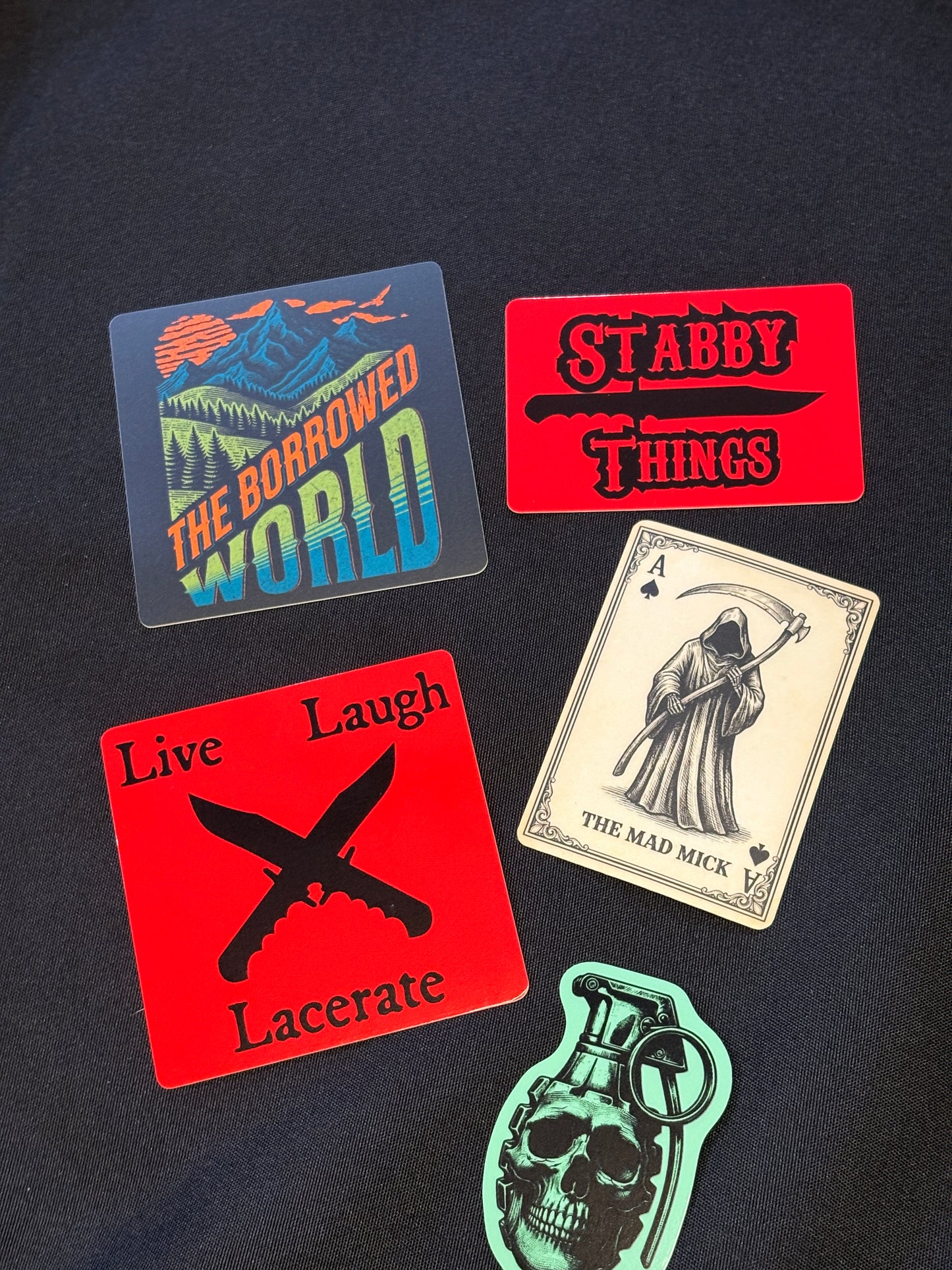 Swag Pack 4 - Five All New Stickers