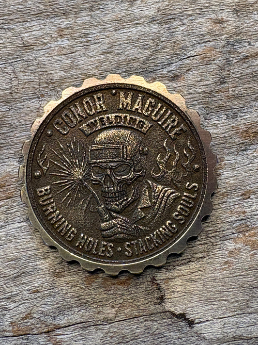 Conor Maguire Welding Gear Coin