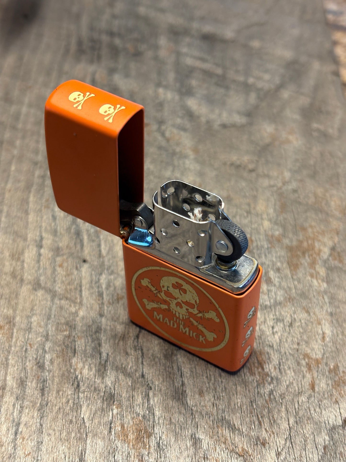 Mad Mick Skull & Crossbones Blaze Orange