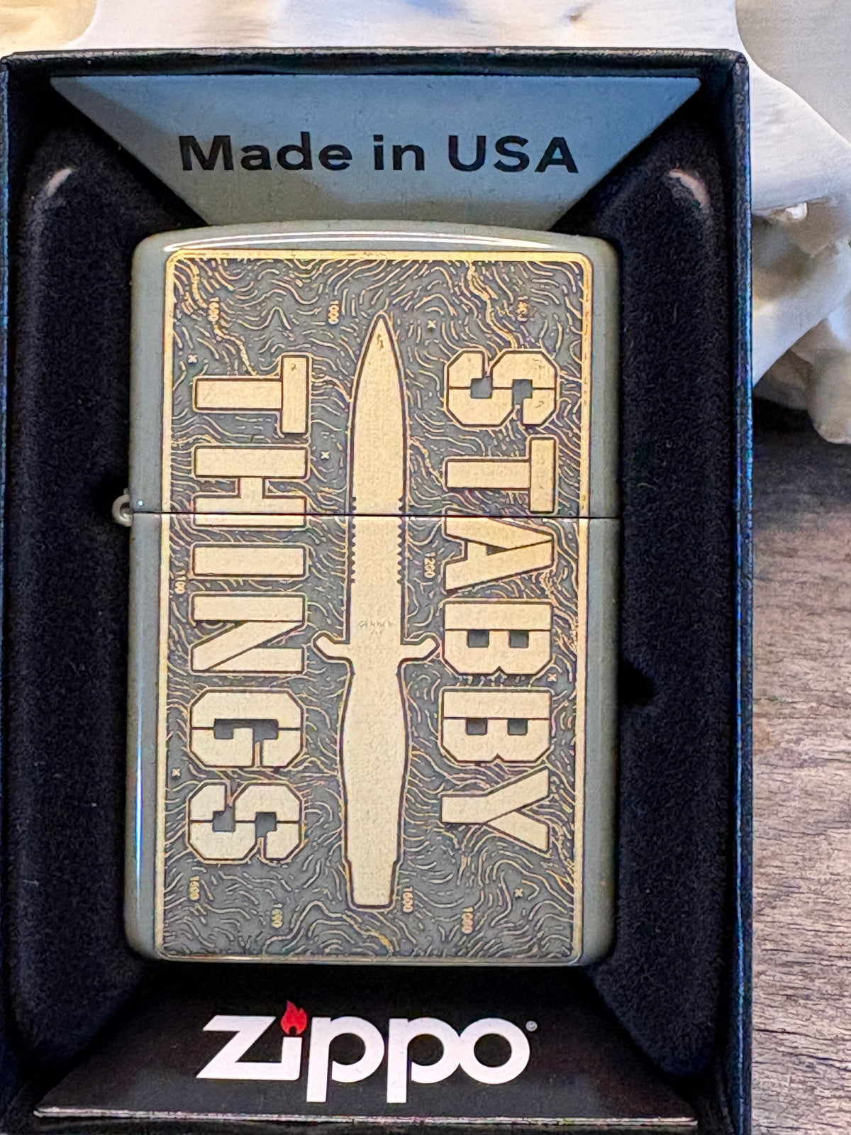 Stabby Things Sage Topo Lighter