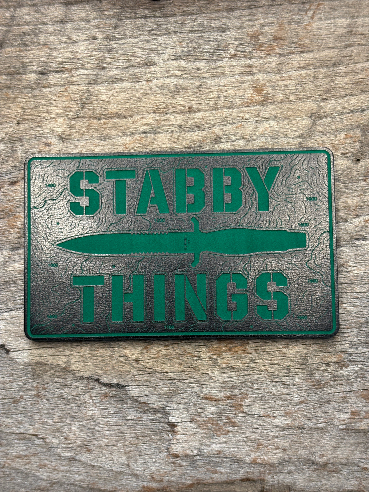 Stabby Things Topo Morale Patch