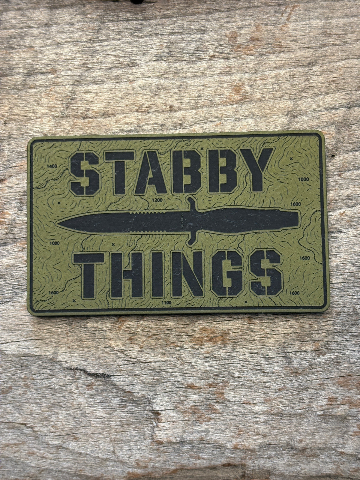 Stabby Things Topo Morale Patch