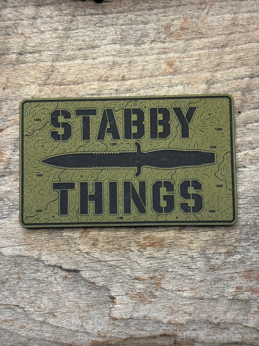 Stabby Things Topo Morale Patch