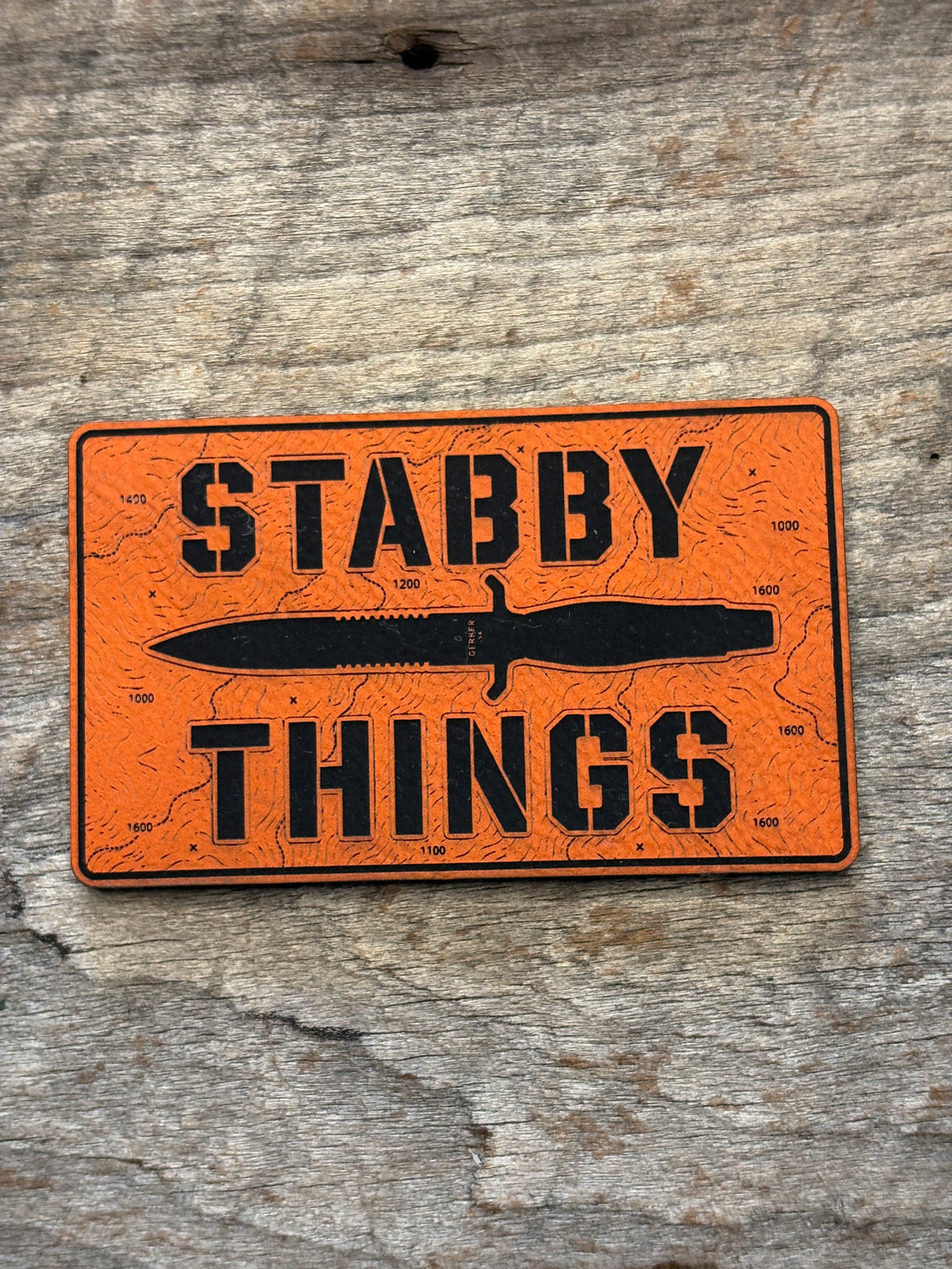 Stabby Things Topo Morale Patch