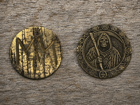 Mad Mick Old World Reaper Challenge Coin