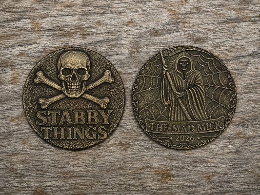 2026 Mad Mick Stabby Things Collector Coin