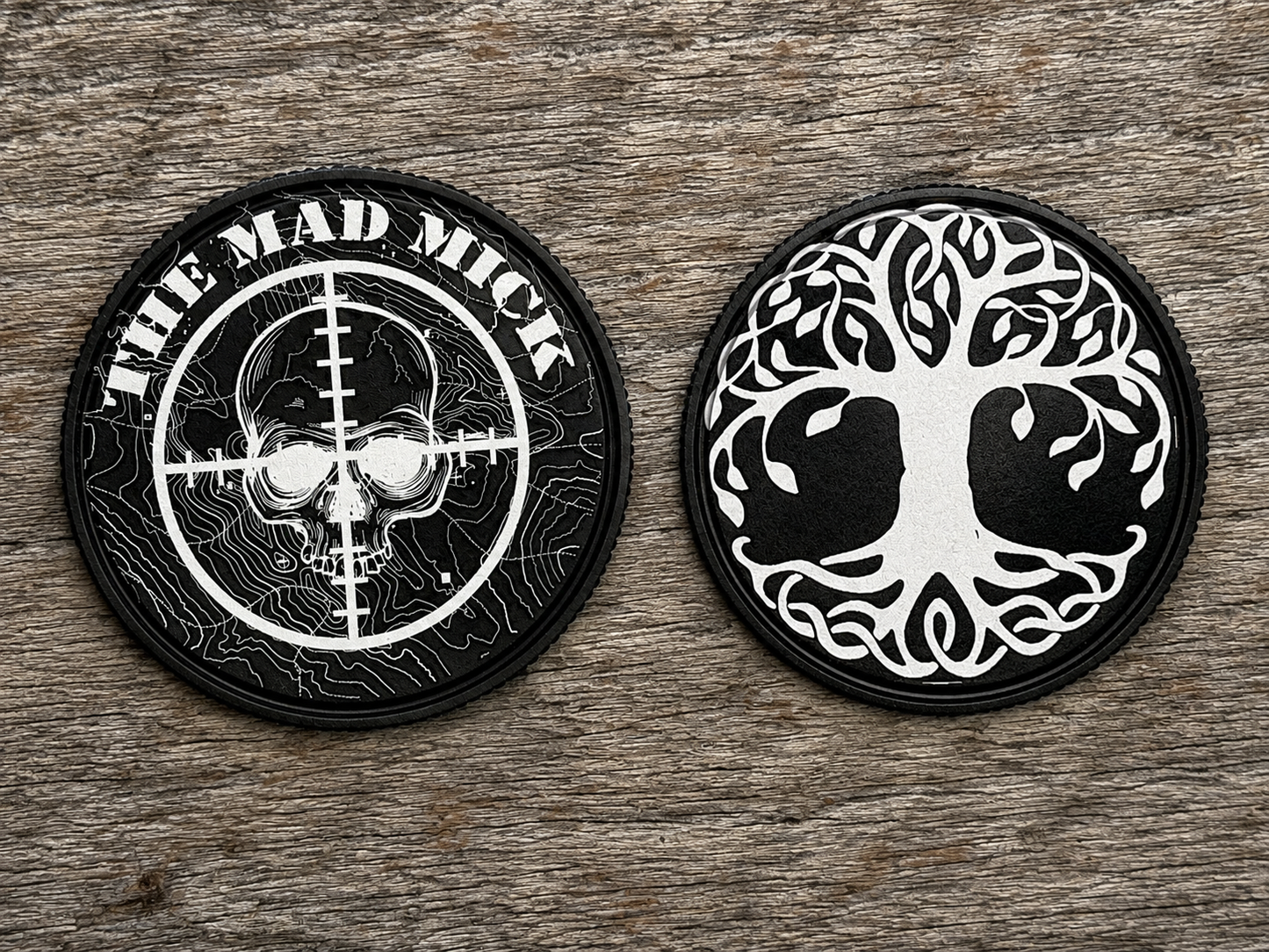 Mad Mick Anodized Tree of Life Coin