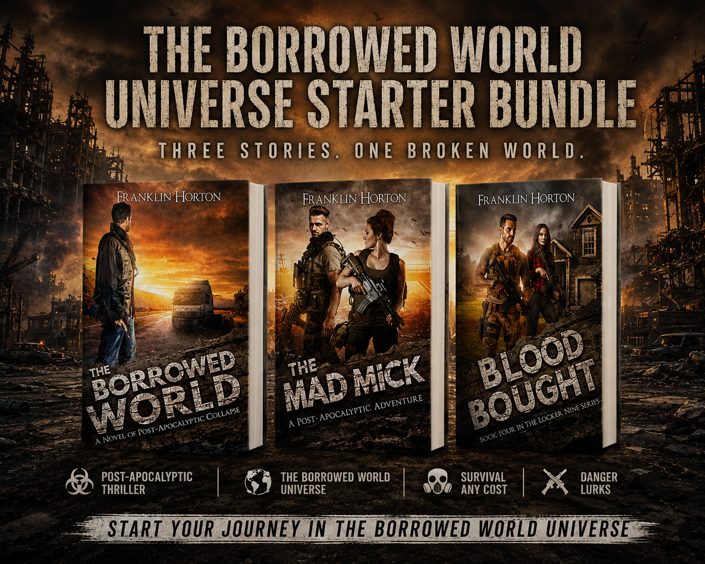 "Welcome to The Borrowed World Universe" Series Starters