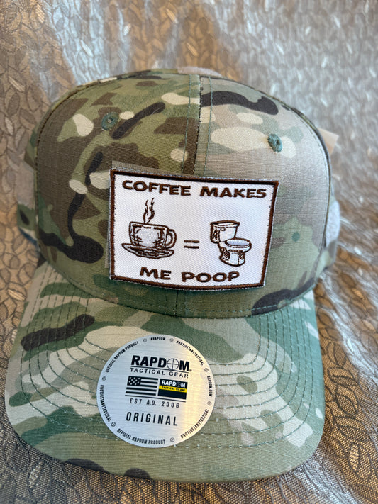 Rapid Dominance Tactical Hat with Velcro and Three Patches Included