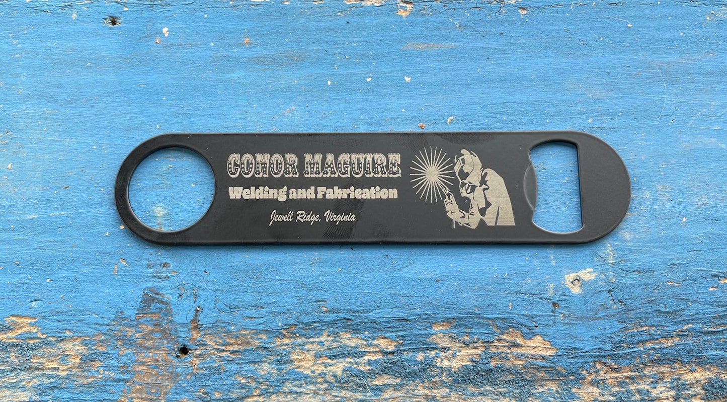 Conor Maguire Welding Stainless Steel Bottle Opener