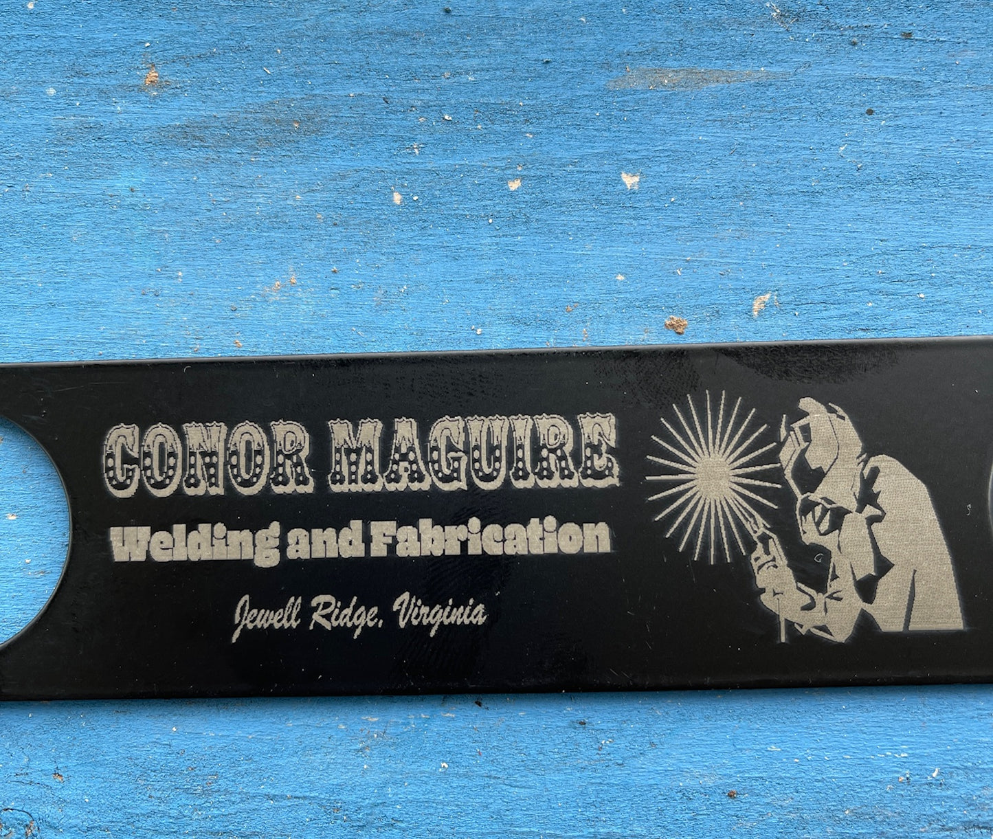 Conor Maguire Welding Stainless Steel Bottle Opener