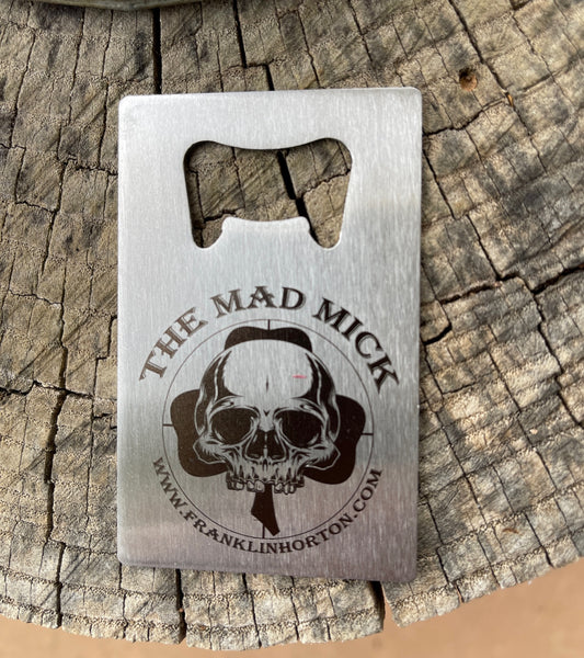 Mad Mick Logo Stainless Steel Bottle Opener