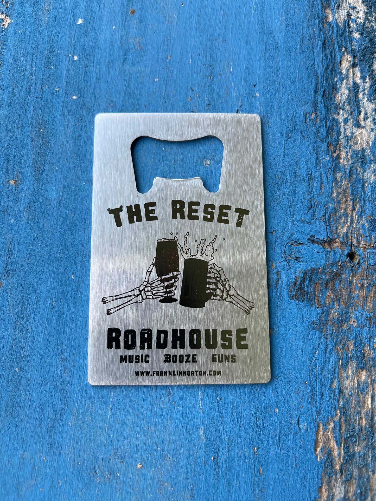 Reset Roadhouse Wallet-sized Bottle Opener