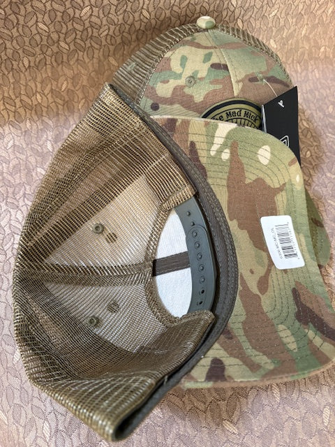 Mad Mick Old Mexico Logo on Multicam Snapback