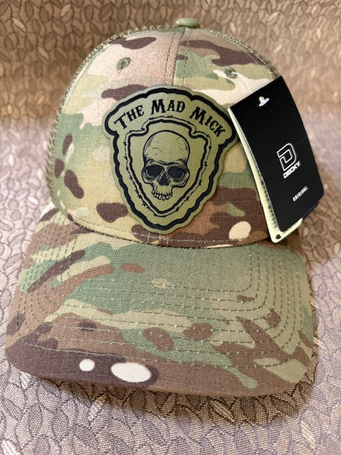 Mad Mick Arrowhead Logo on Multicam Snapback