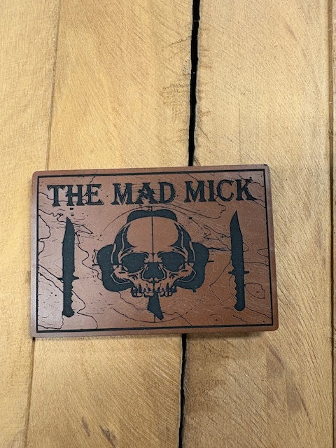 Mad Mick Topo Leatherette Patch (OD)