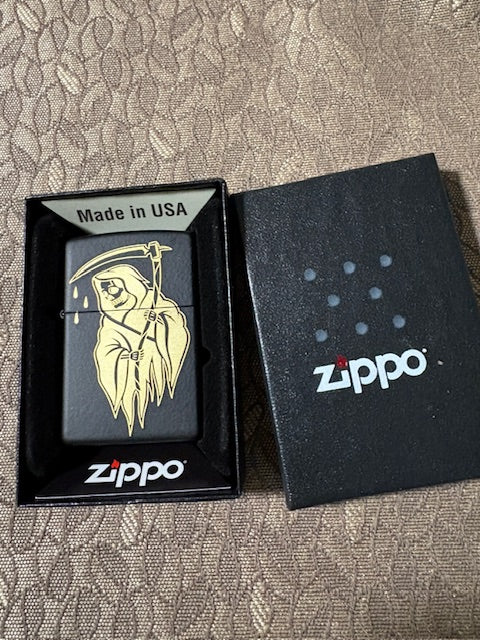 Mad Mick Grim Reaper Custom Zippo