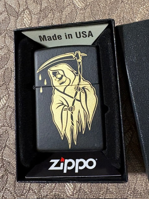 Mad Mick Grim Reaper Custom Zippo