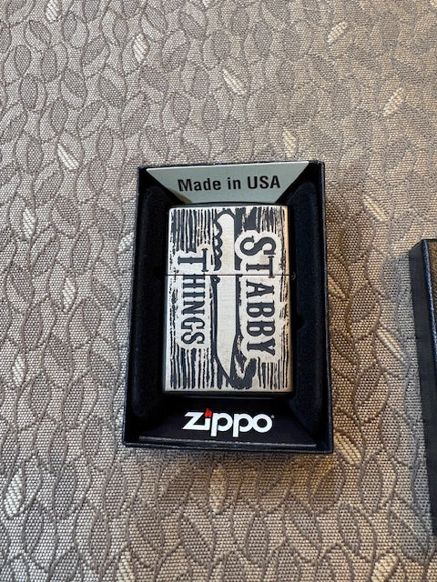 Mad Mick Stabby Things Custom Zippo