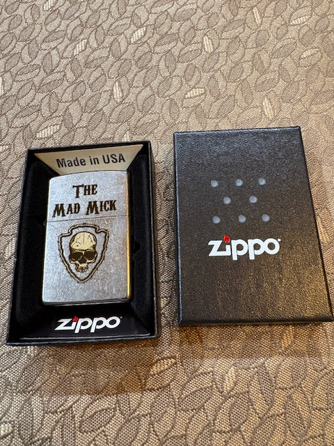 Mad Mick Arrowhead Logo Custom Zippo