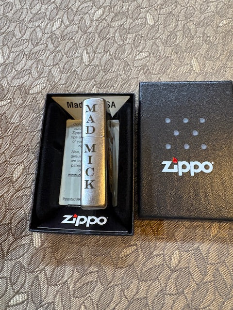 Mad Mick Arrowhead Logo Custom Zippo