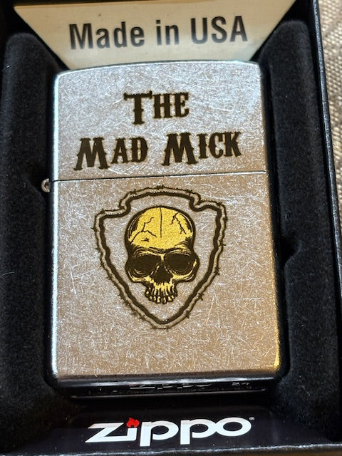 Mad Mick Arrowhead Logo Custom Zippo