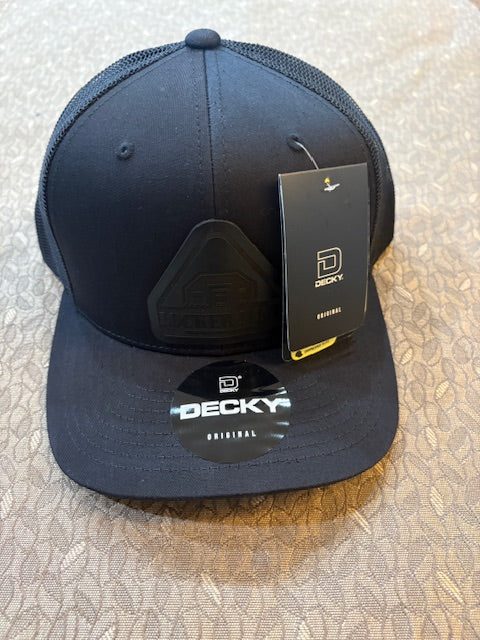 Locker Nine Stealth Mode Snapback Hat in Black