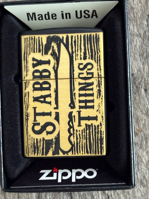 Stabby Things Zippo