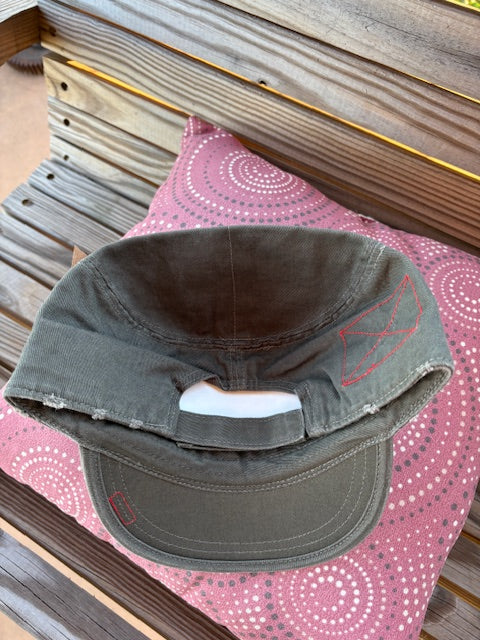 Rapid Dominance Flat Top Patrol Cap with Mad Mick Skull Logo Patch