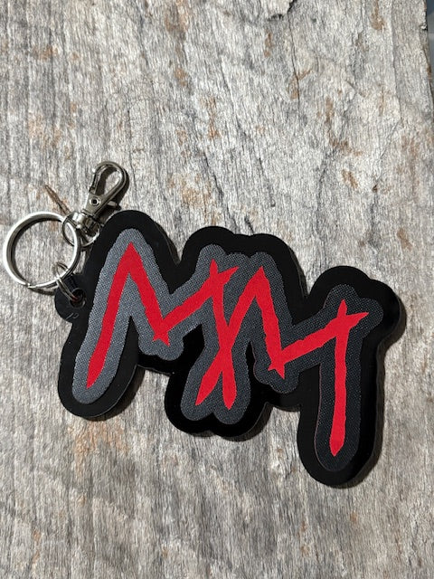 Mad Mick Carved "MM" Keychain