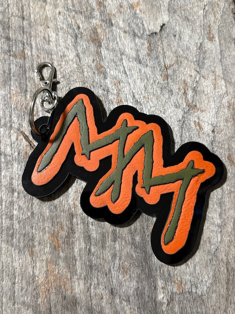 Mad Mick Carved "MM" Keychain