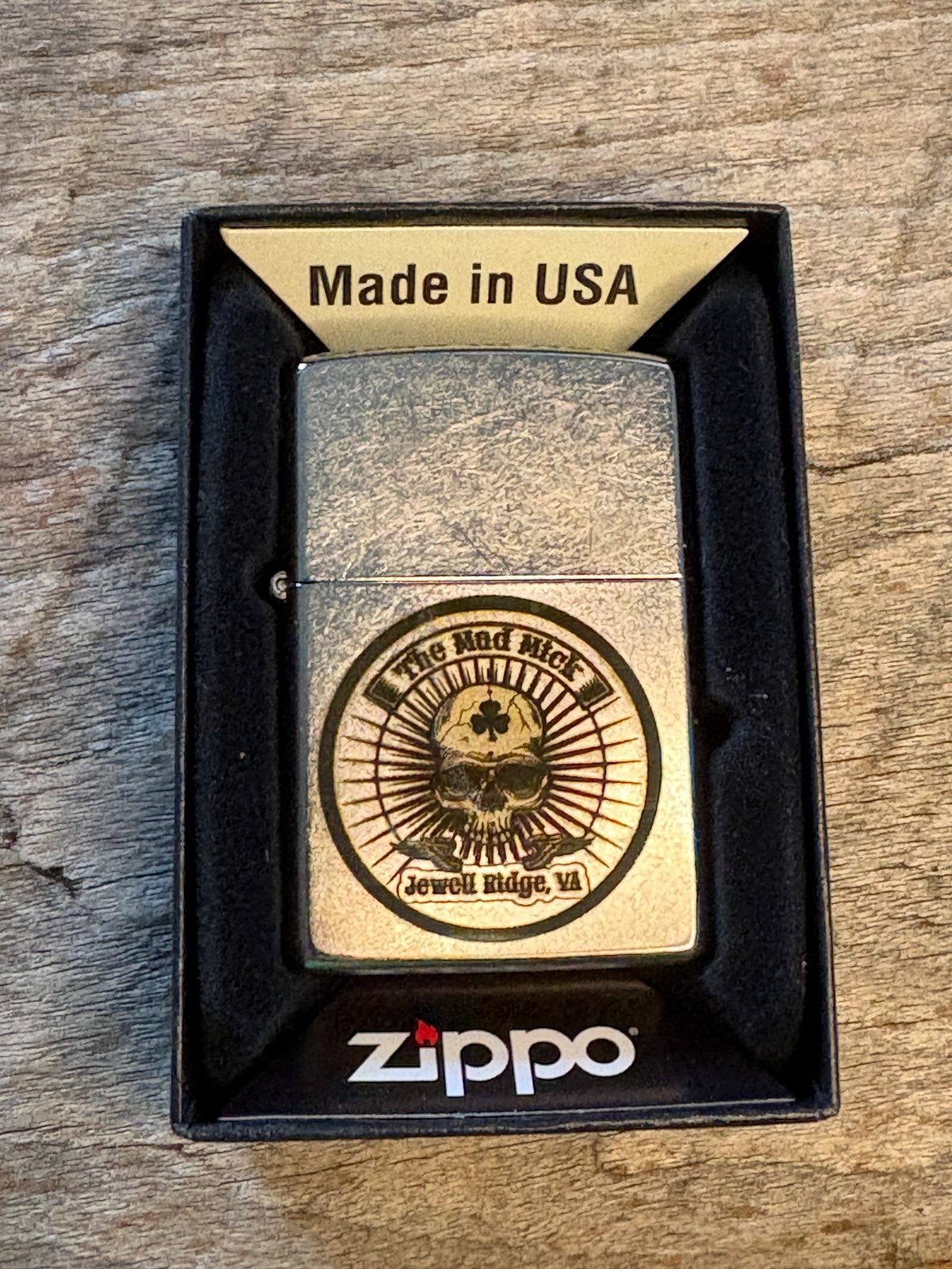 Mad Mick Old Mexico Chrome Zippo