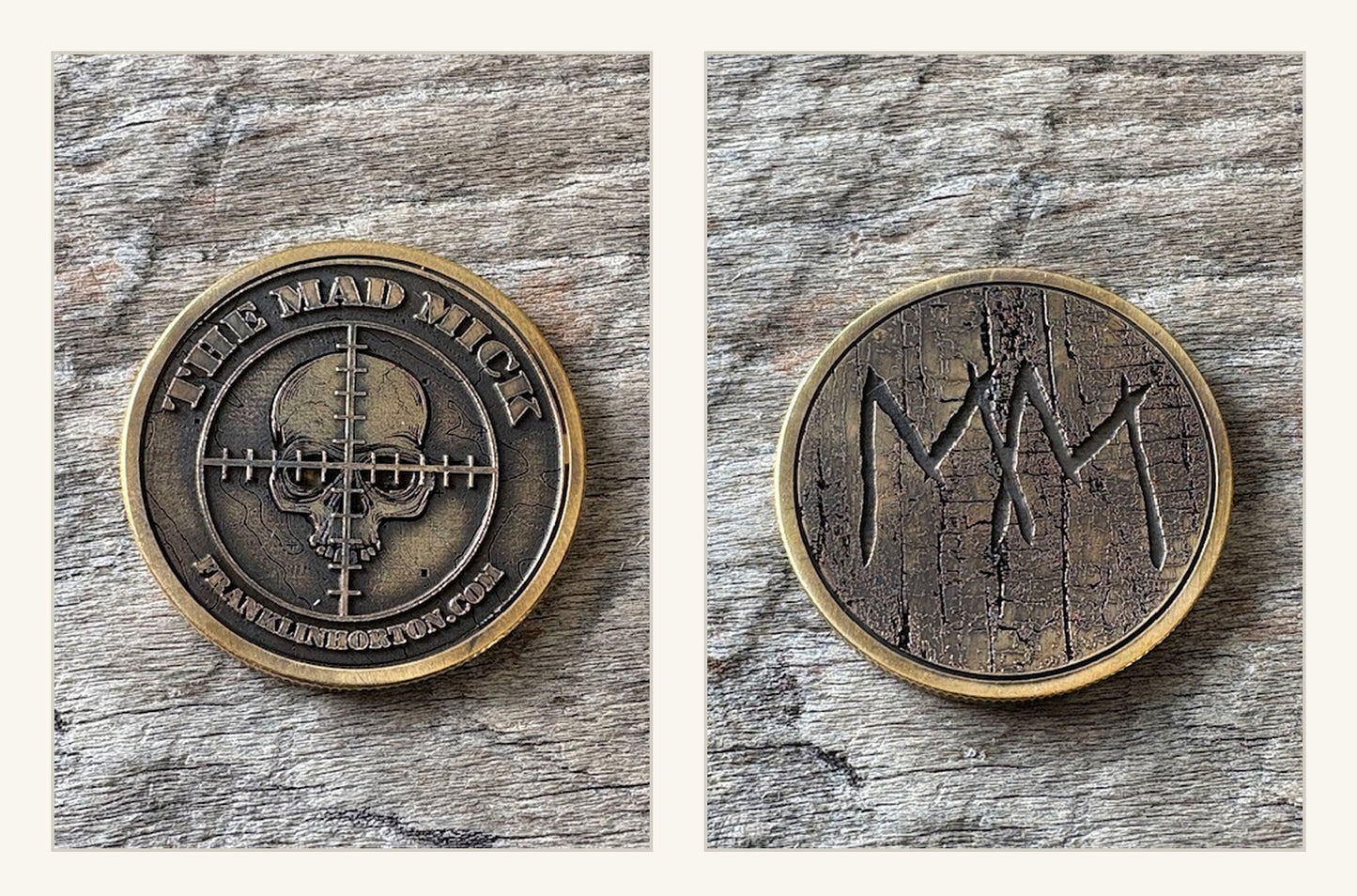 Mad Mick 40mm Challenge Coin 1
