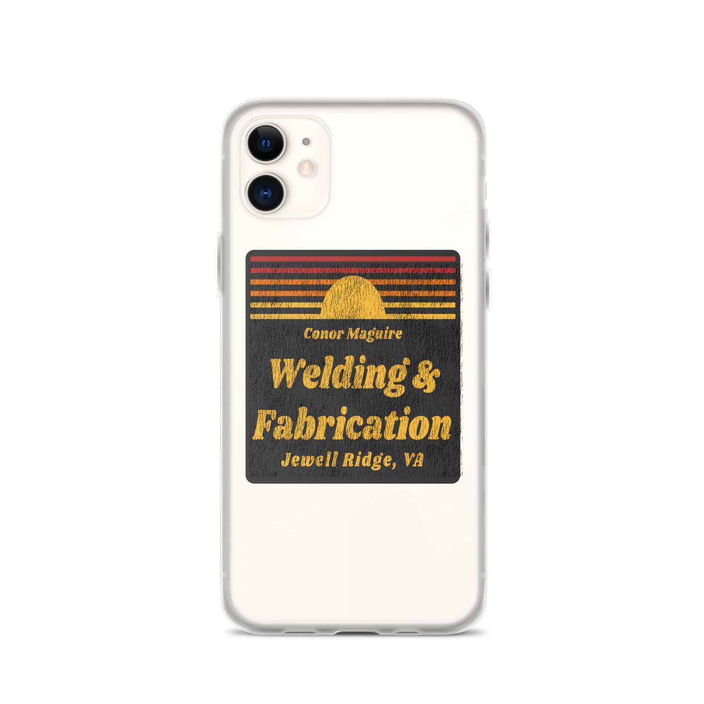 Conor Maguire Welding Clear Case for iPhone®