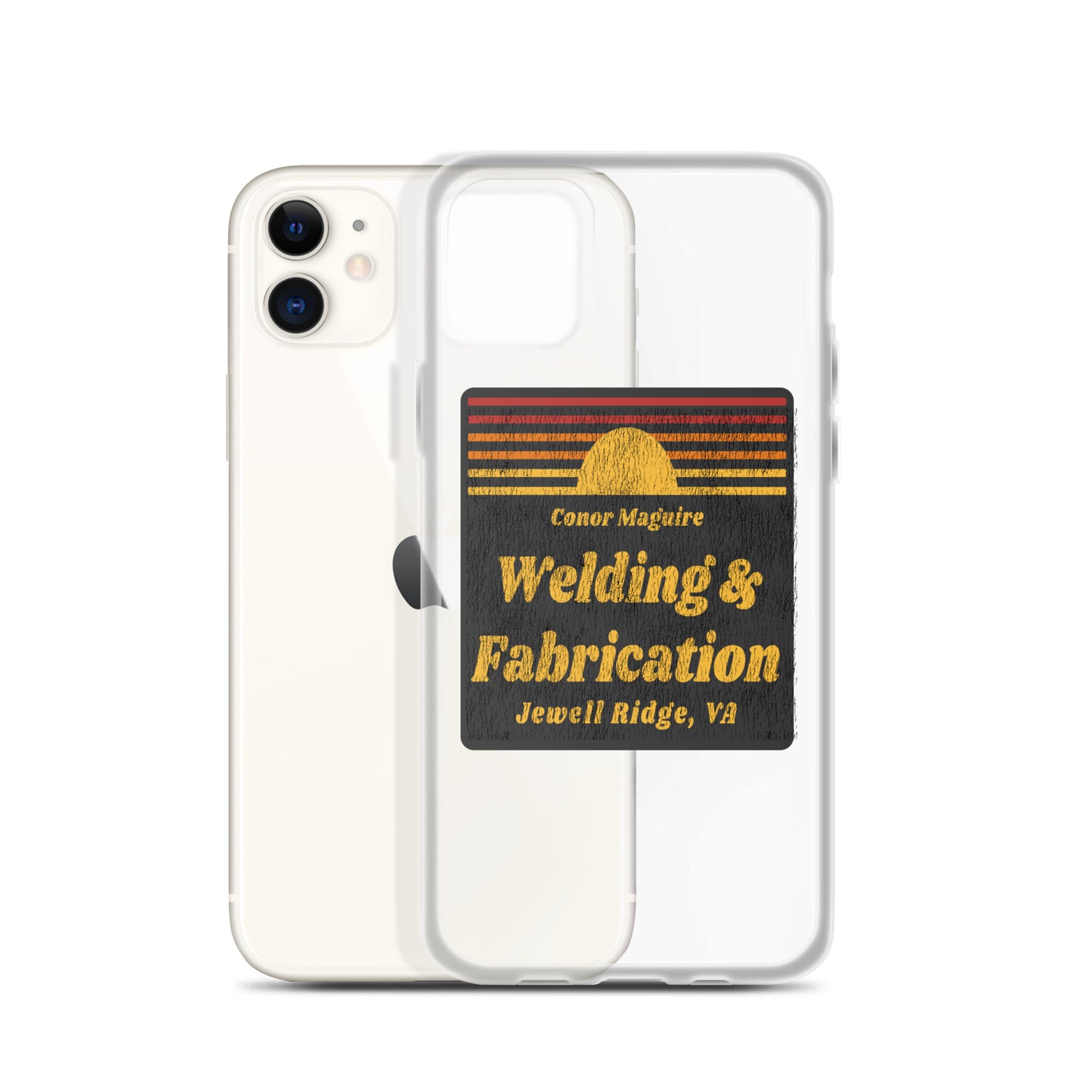 Conor Maguire Welding Clear Case for iPhone®