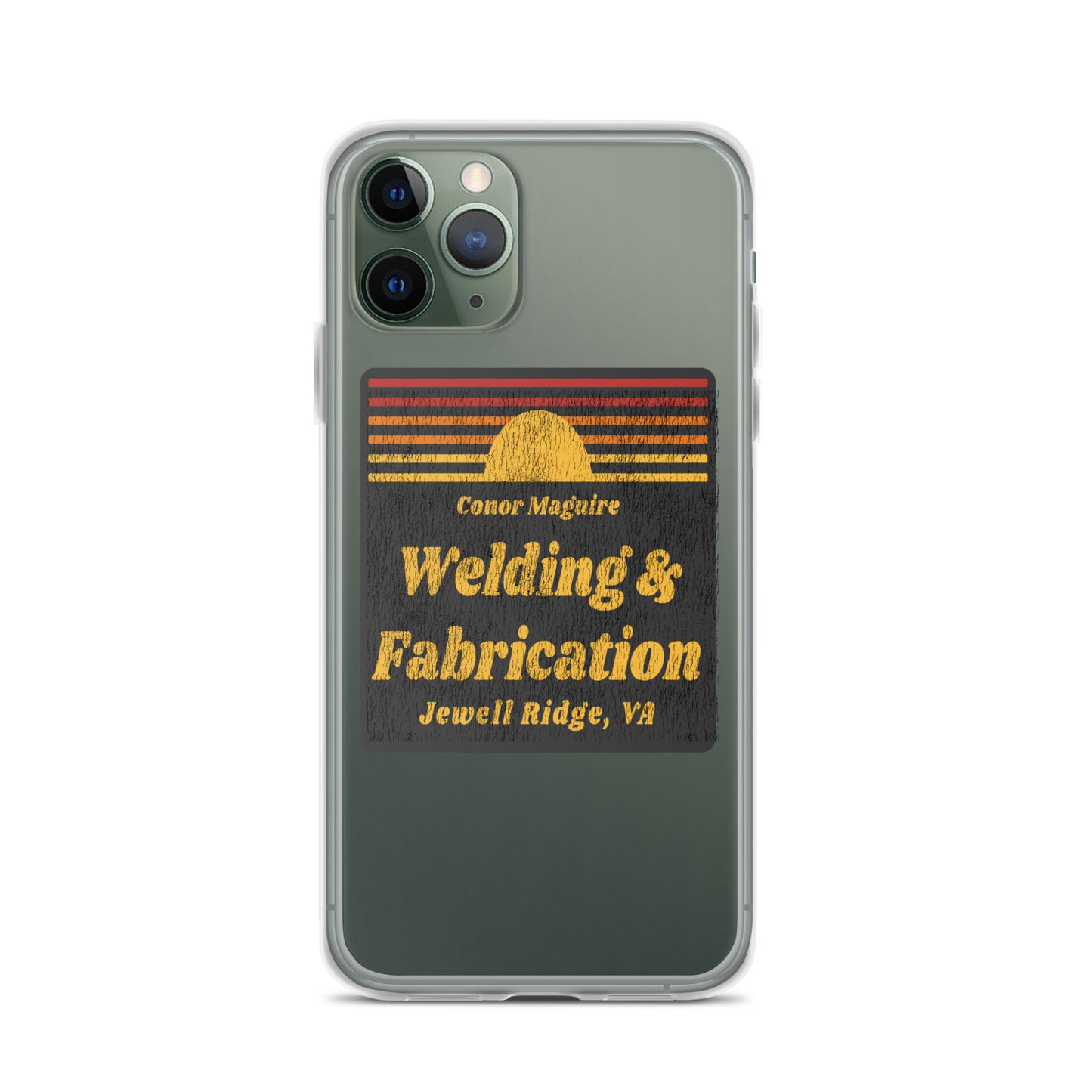 Conor Maguire Welding Clear Case for iPhone®