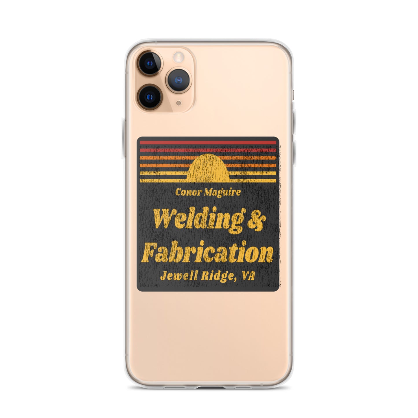 Conor Maguire Welding Clear Case for iPhone®