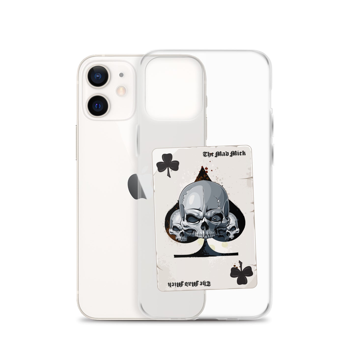 Mad Mick Death Card Clear Case for iPhone®