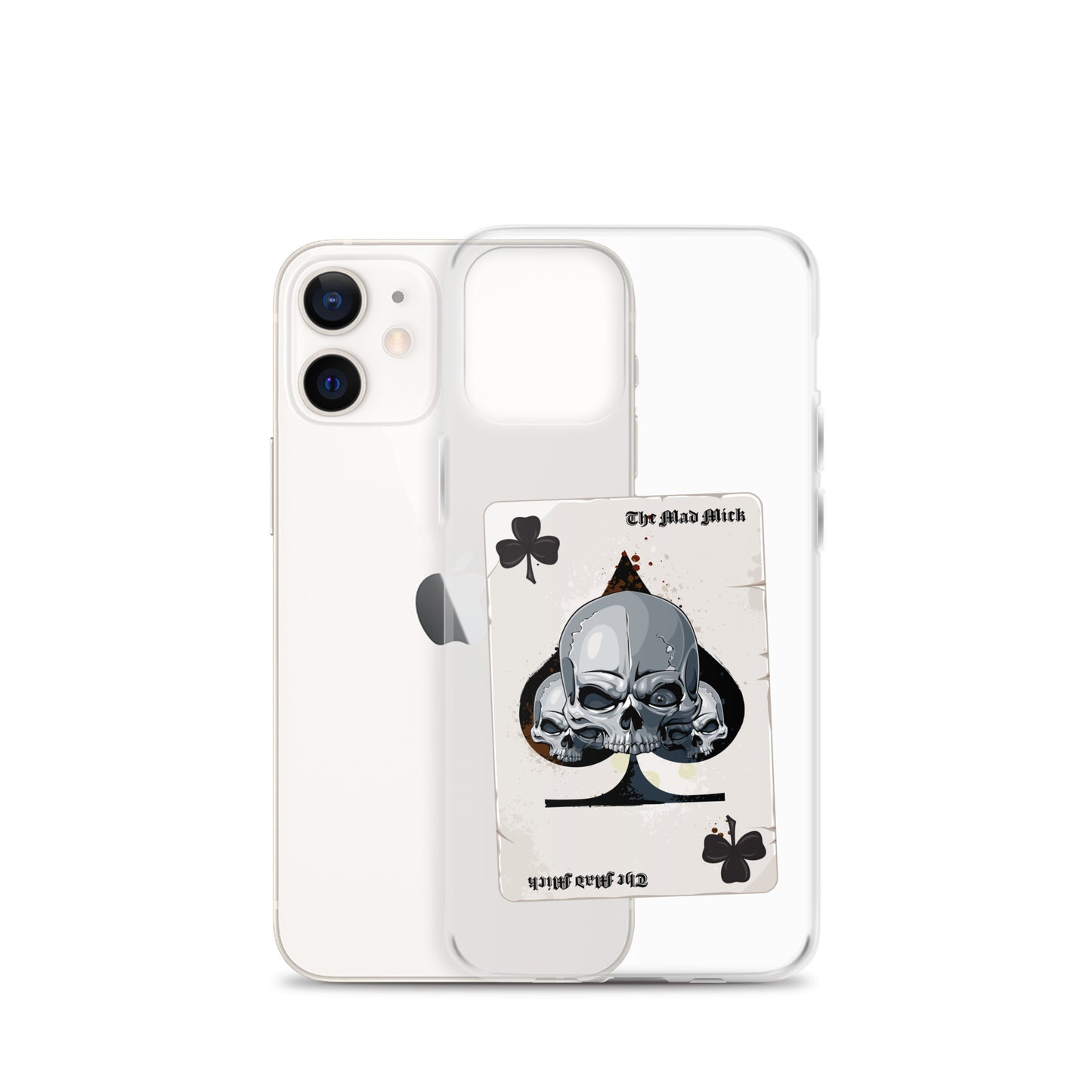 Mad Mick Death Card Clear Case for iPhone®