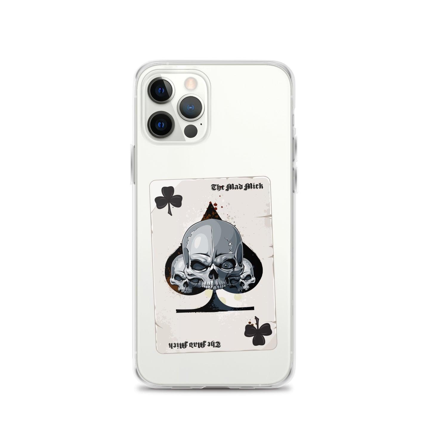 Mad Mick Death Card Clear Case for iPhone®