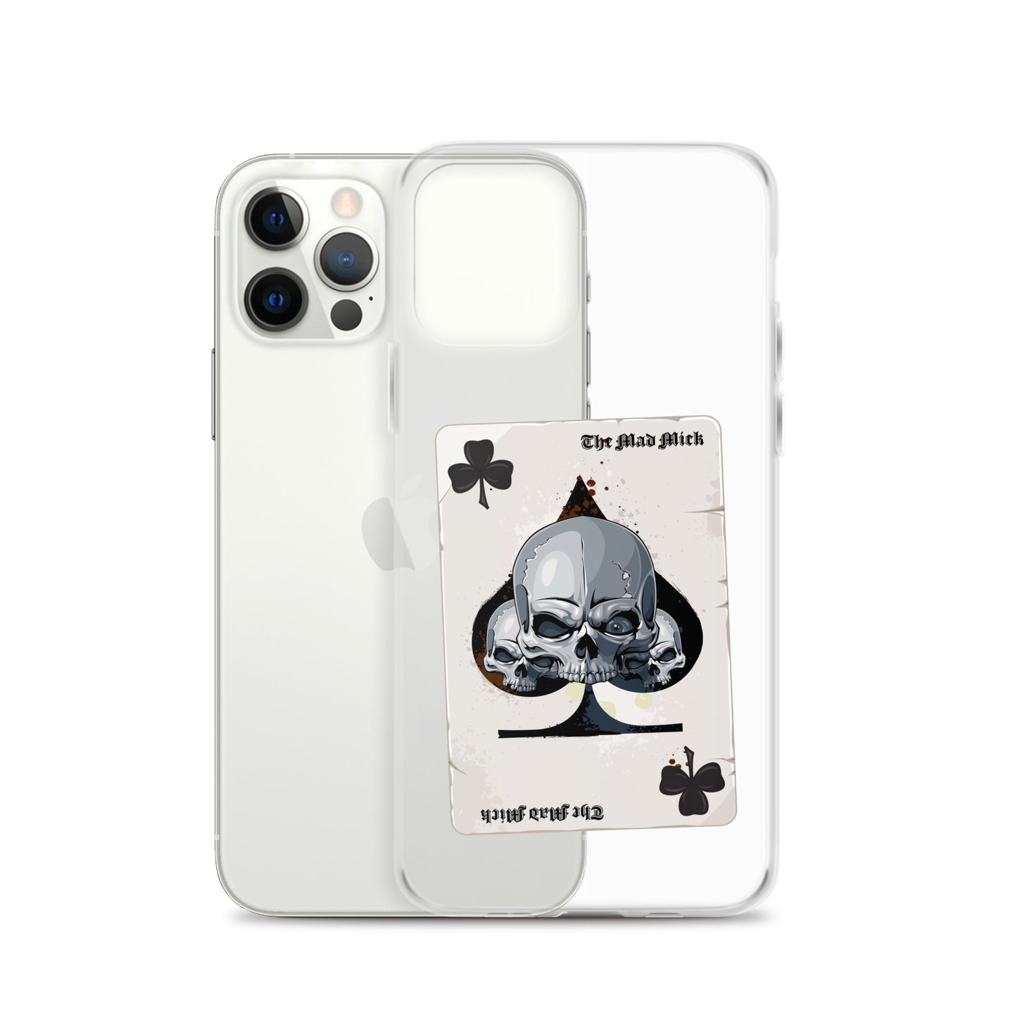 Mad Mick Death Card Clear Case for iPhone®