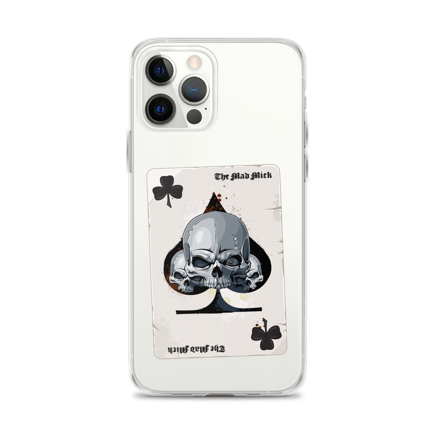 Mad Mick Death Card Clear Case for iPhone®