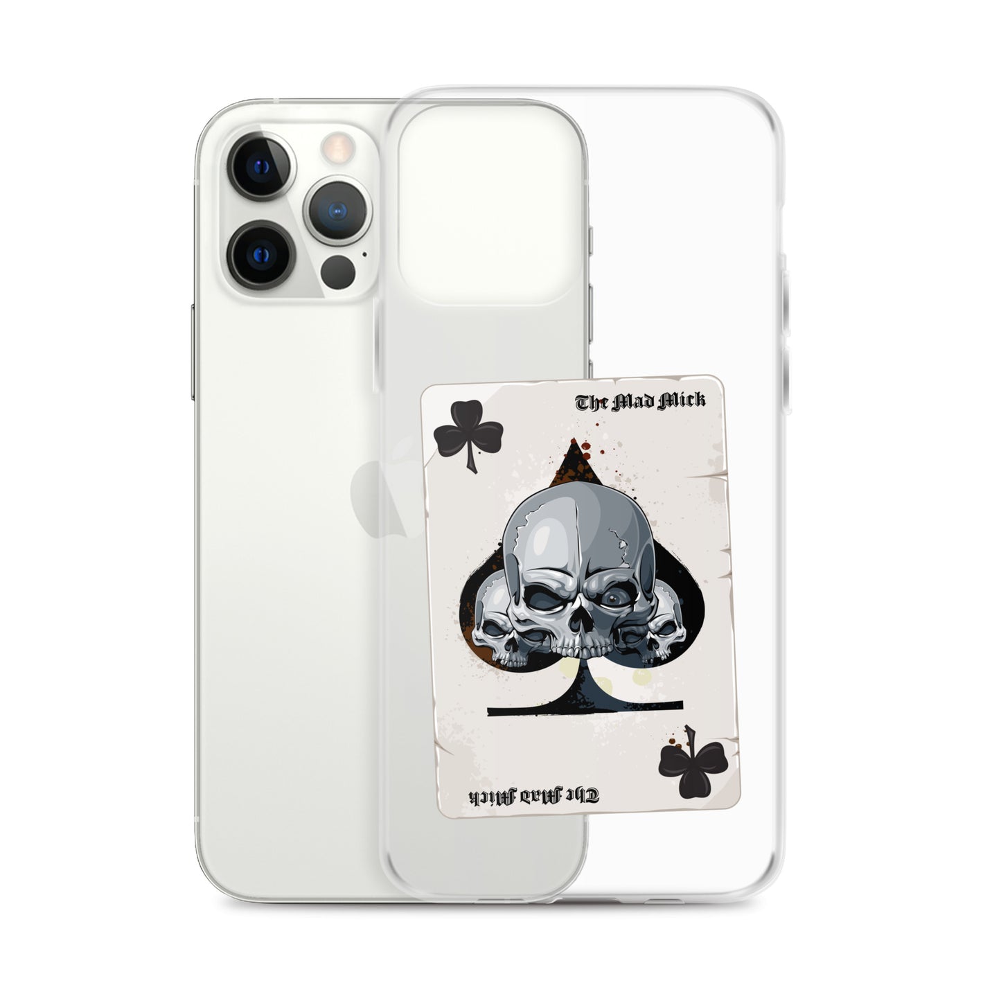 Mad Mick Death Card Clear Case for iPhone®