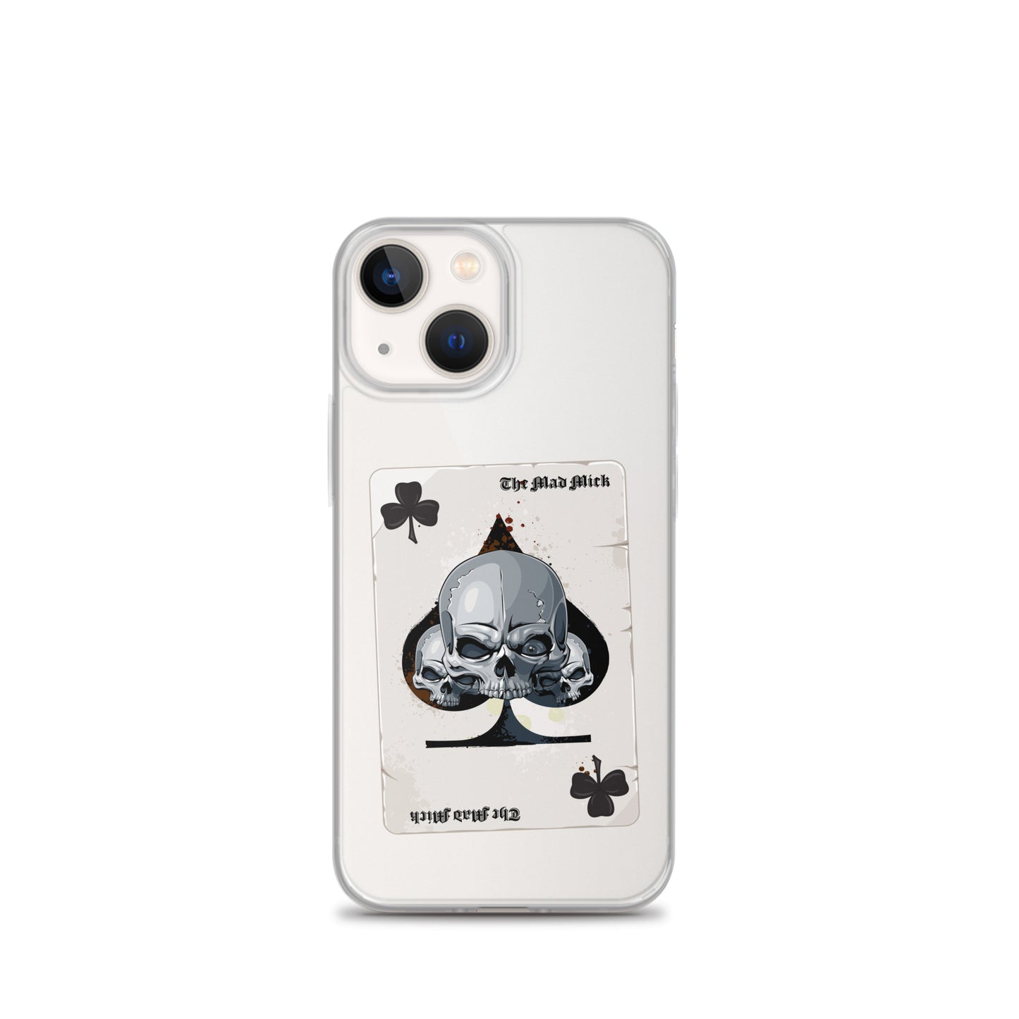 Mad Mick Death Card Clear Case for iPhone®