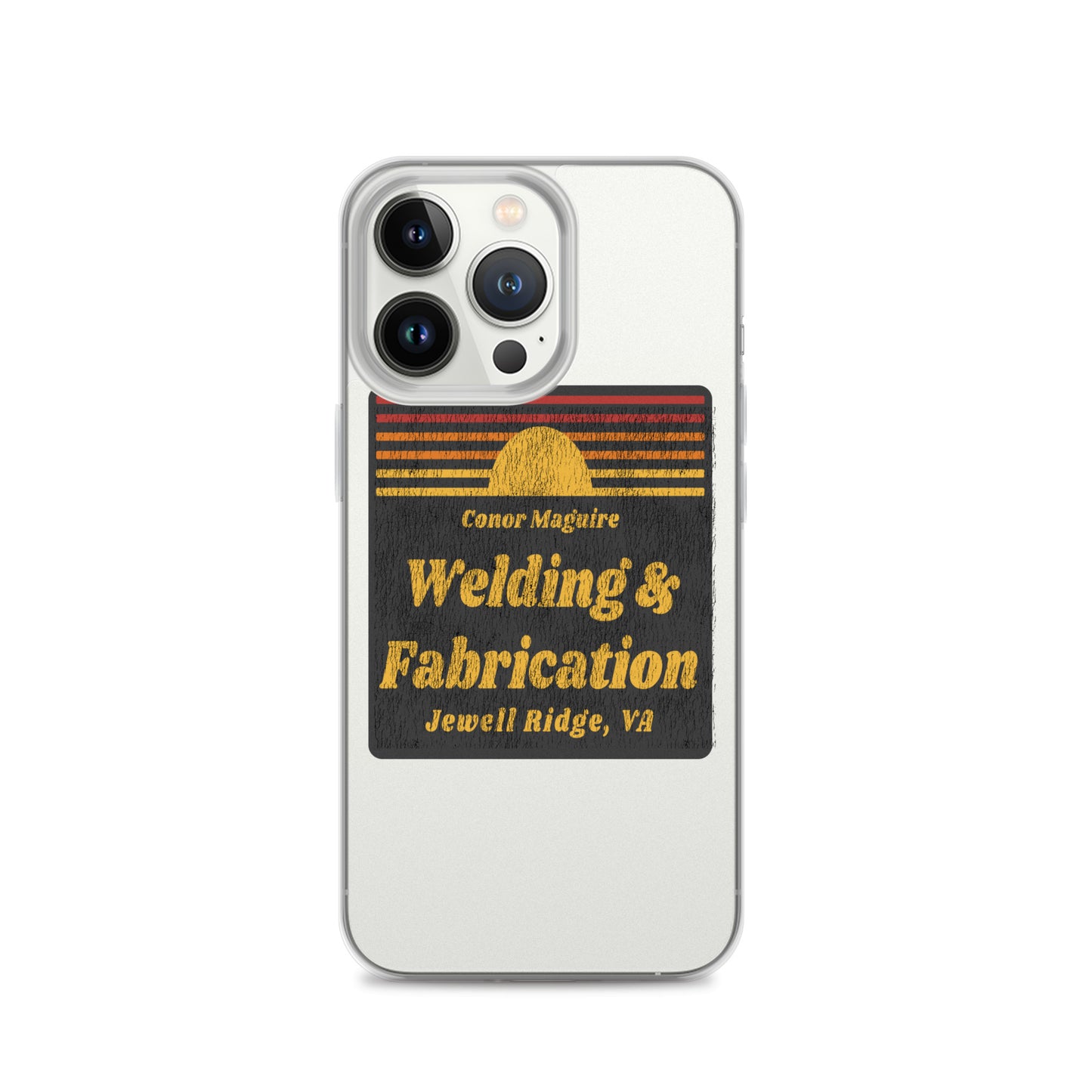 Conor Maguire Welding Clear Case for iPhone®