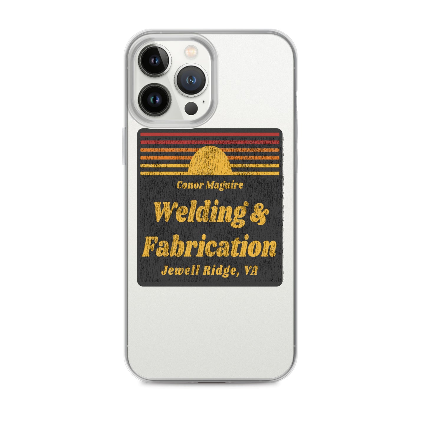 Conor Maguire Welding Clear Case for iPhone®