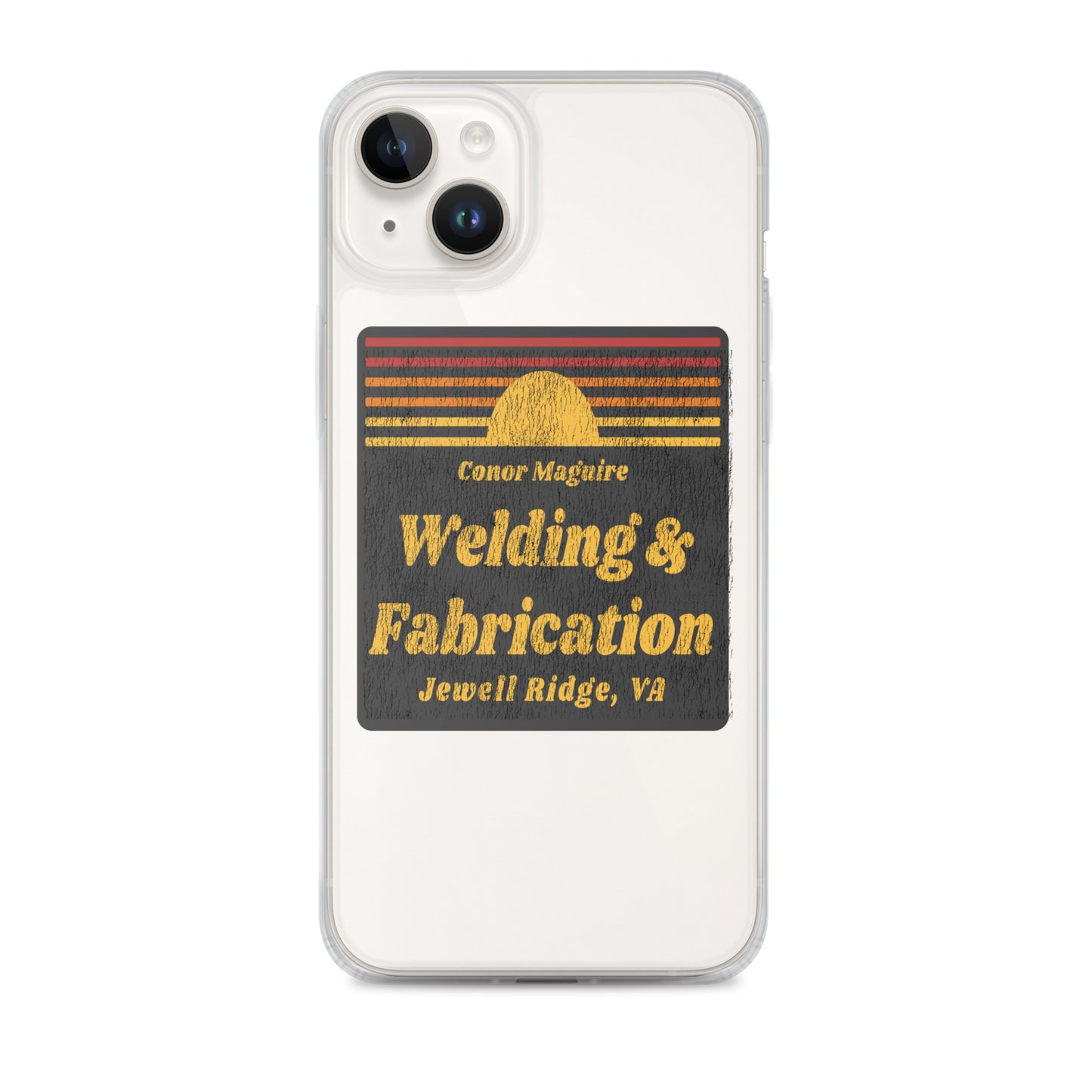 Conor Maguire Welding Clear Case for iPhone®